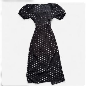 Black Polka Dot Dress